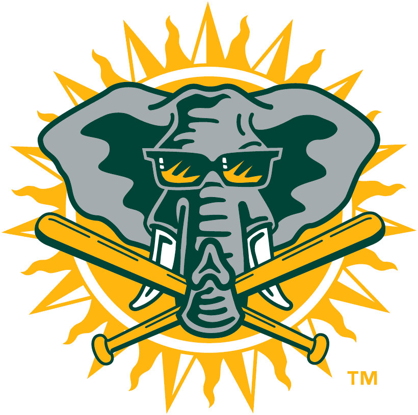 Oakland Athletics 1994-2002 Alternate Logo vinyl decal